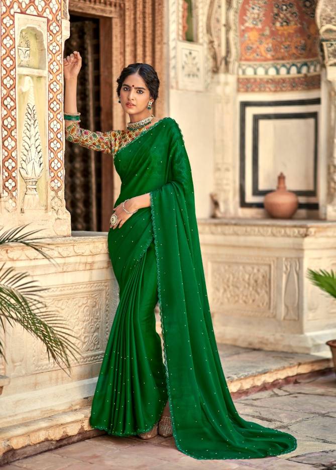 Kashvi Ruby 2 Chiffon Ethnic Wear Printed Designer Fancy Saree Collection